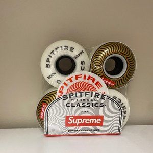 NEW 2018 gold Supreme Spitfire Wheels